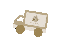 Delivery Truck Sticker by bellafloraofdallas