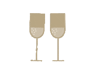 Cheers Wine Sticker by bellafloraofdallas