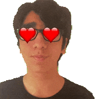 In Love Wow Sticker