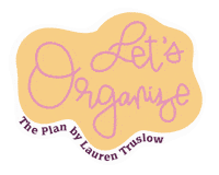 Organize The Plan Sticker by The Plan By Lauren Truslow