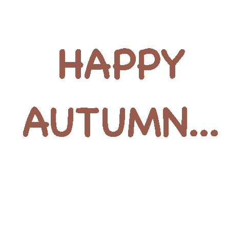 Autumn Осень Sticker