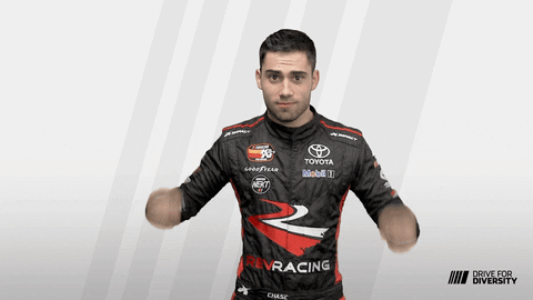 Surprise Wow GIF by NASCAR