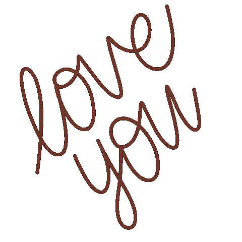 Love You Sticker