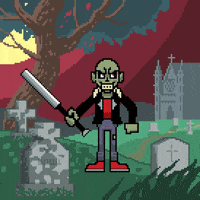 Drugo_Art pixel retro 8bit george GIF