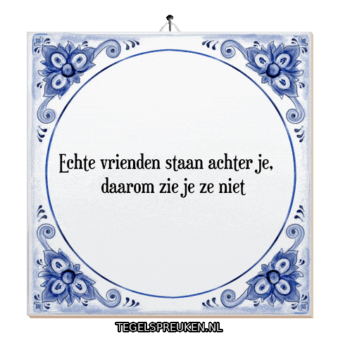 Support Humor Sticker by Tegelspreuken.nl