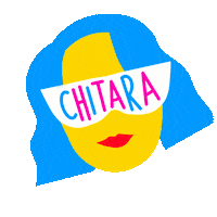 Girl Chitara Sticker