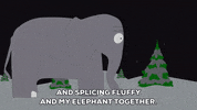 elephant GIF by South Park 