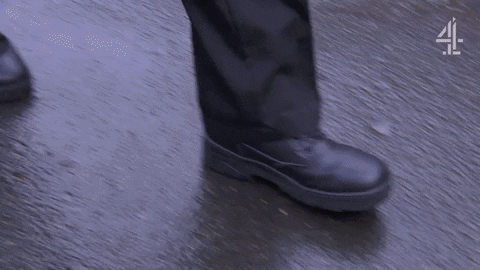 Walk Smile GIF by Hollyoaks