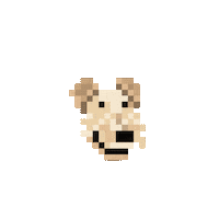 Pixel Dogs Sticker