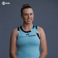 Tennis Cringe GIF by WTA