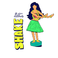 summer shake Sticker