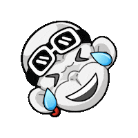 Cracking Up Lol Sticker by Zhot