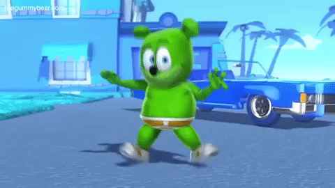 gummy bear dancing GIF