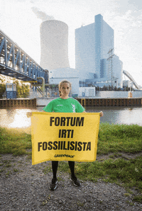greenpeacesuomi coal greenpeace climatecrisis fortum GIF