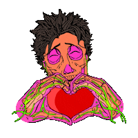 In Love Heart Sticker by BigBrains