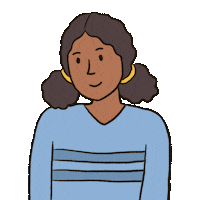 African American Idk Sticker by Carolynn