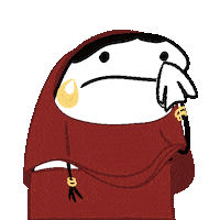 Sad Cry Sticker