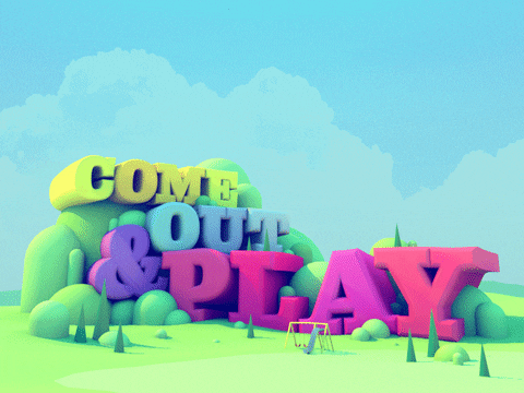 Come Out And Play Animation GIF by DLGNCE