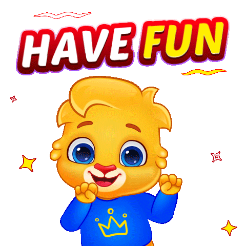 Happy Good Times Sticker by Lucas and Friends by RV AppStudios