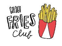 Fast Food Fries Sticker