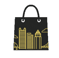 DowntownPitt shopping shop pittsburgh smallbusiness Sticker