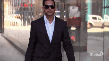 suit aj GIF by Big Brother Canada