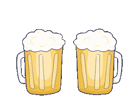 Cheers Celebrating Sticker by lalalove