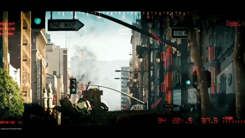 lukedettmer giphygifmaker robot alien transformers GIF