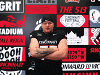 Football GIF by Cincinnati Bearcats