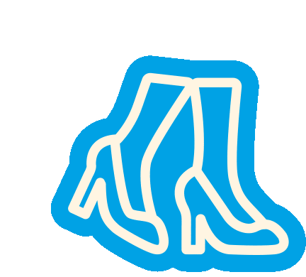 High Heels Neon Sticker by Las Vegas