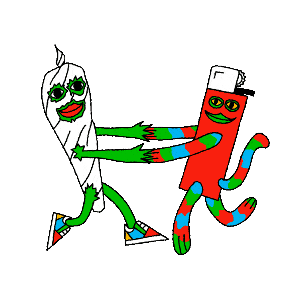 Snoop Dogg Pot Sticker by KAKTUZBOY