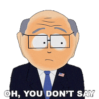 Garrison You Dont Say Sticker by South Park