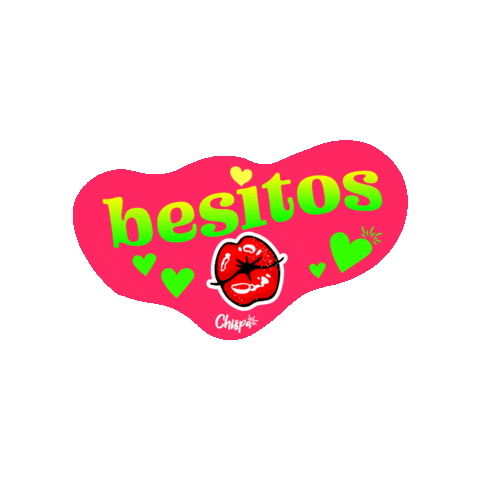 I Love You Kiss Sticker by Chispa App