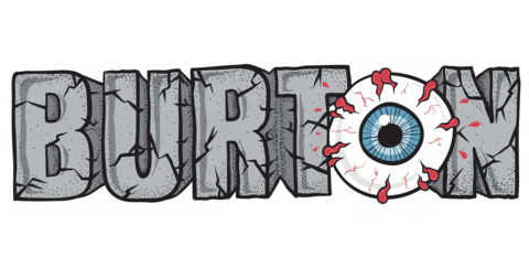 eye snowboarding Sticker by Burton Snowboards