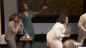 publictheaterny wow no what jump GIF