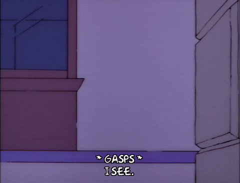 Season 6 Wall GIF by The Simpsons