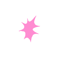 Splat Burst Sticker by Jordan Kay