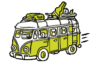 Animation Summer Sticker by Landvergnuegen