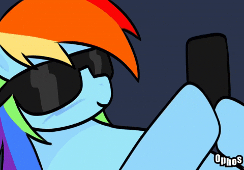 Rainbow Sunglasses GIF