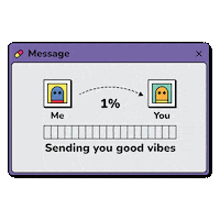 Sending You Love Sticker