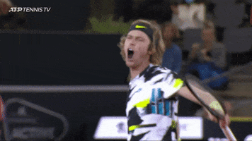 Andrey Rublev Win GIF by Tennis TV