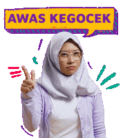 Awas Sticker by Zenius Education