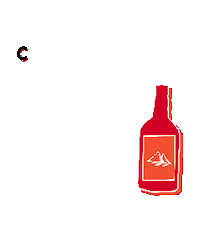 Spiced Rum Bottle Sticker by Rhum Clément