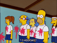 happy homer simpson GIF