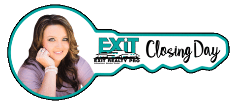 Real Estate Closing Day Sticker by EXIT Realty Pro REALTOR Danielle Wiggins
