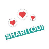 sharitysocial heart coracao heart beat sharity Sticker