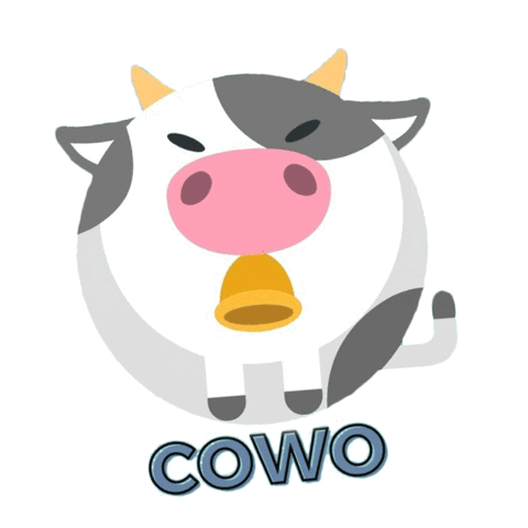 Cowo Sticker by Roberta Tafuri