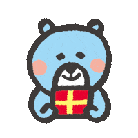 Happy Bear Sticker