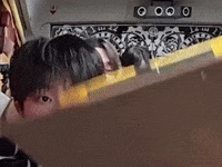 Korean Peeping GIF