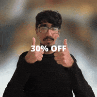 30 Off GIF